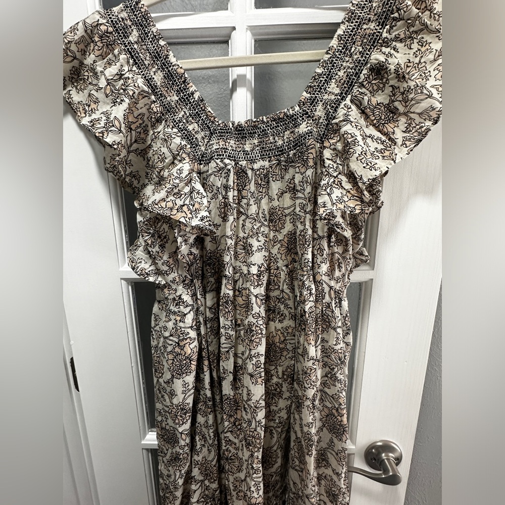 ⭐️SOLD⭐️NWT Free People Women's Bonita Printed Midi Dress - Picture 7 of 16